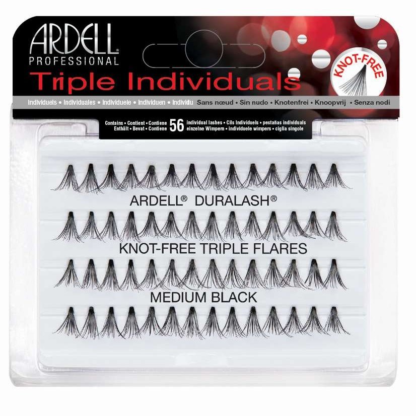 Ardell Triple Individuales Mediano Negro