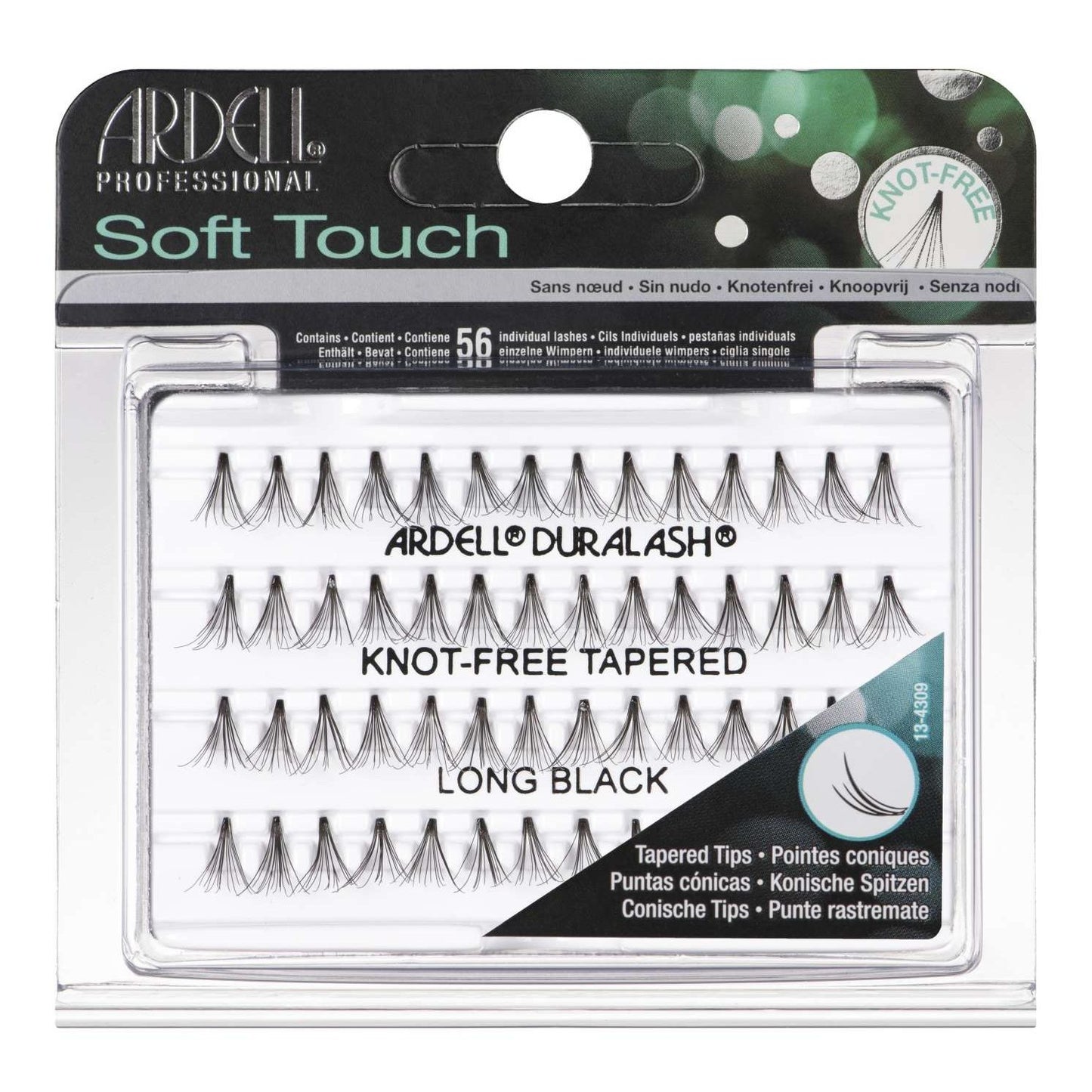 Ardell Soft Touch Knot-Free Tapered Individuals - Long Black