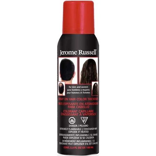 Jerome Russell Color de cabello espesante negro azabache