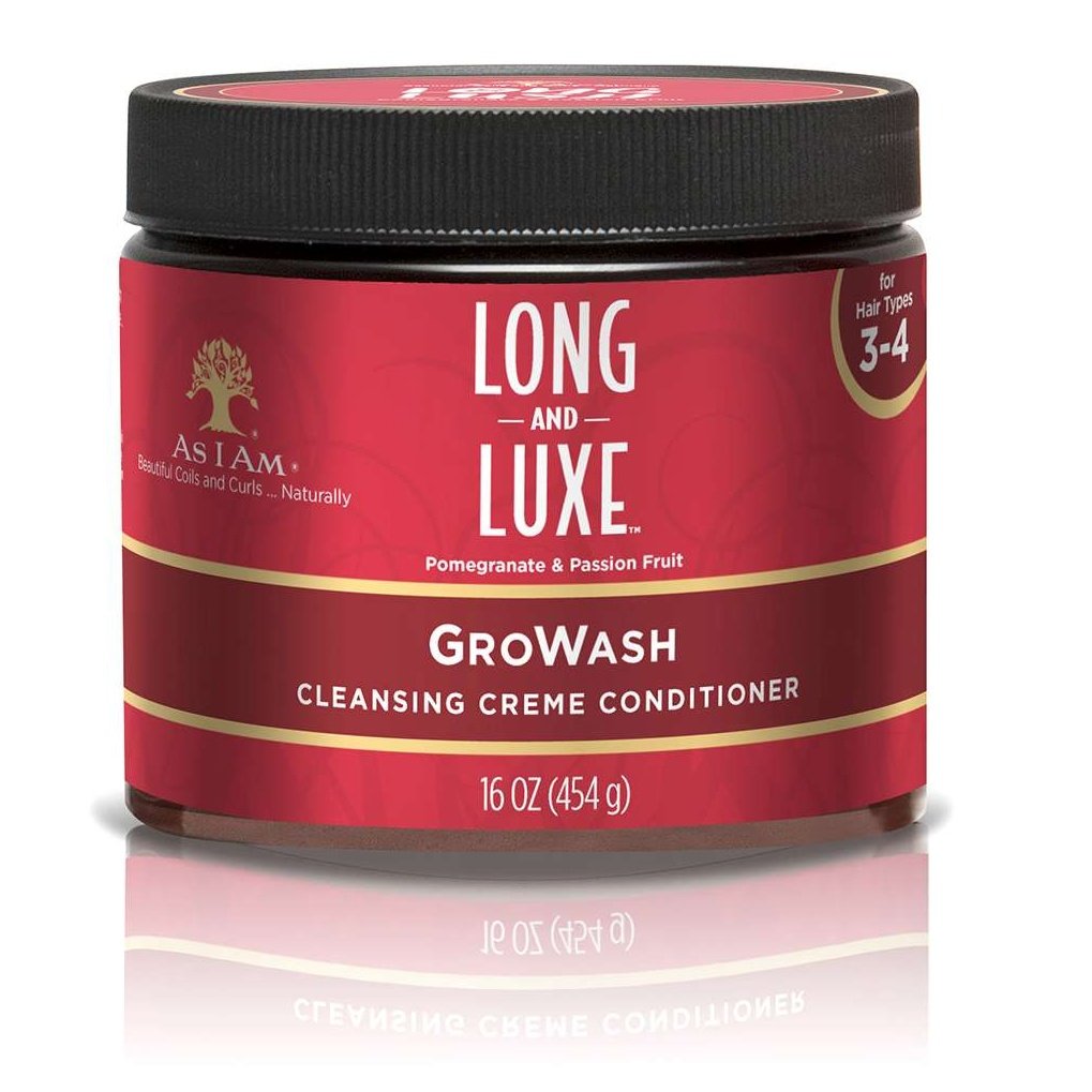 Acondicionador en crema limpiadora As I Am Long Luxe Growash