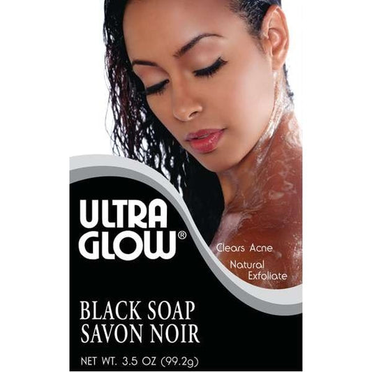 Ultra Glow Soap Black