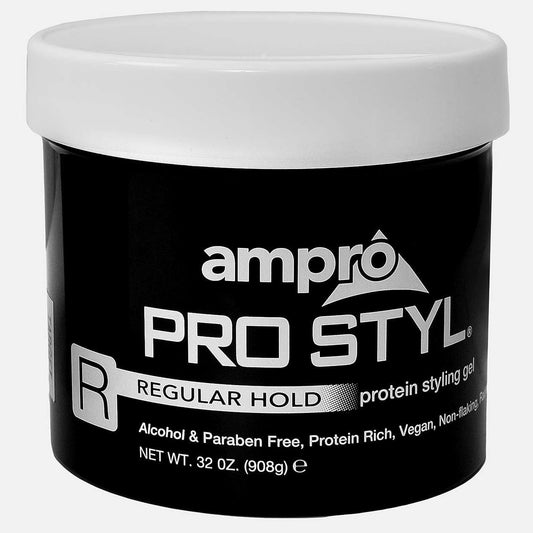 Ampro Gel Peinador Proteico Negro Regular