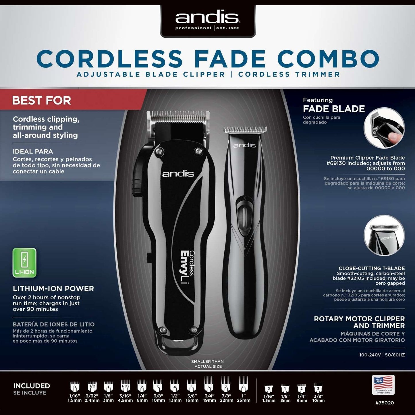 Cordless Fade Combo