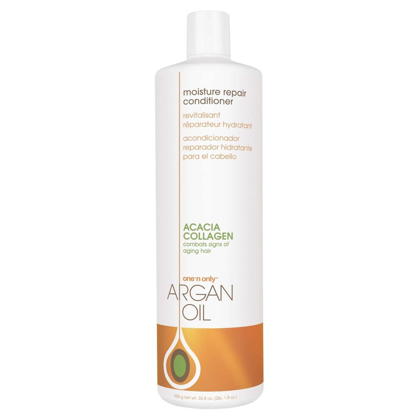 Acondicionador reparador de humedad con aceite de argán One N Only