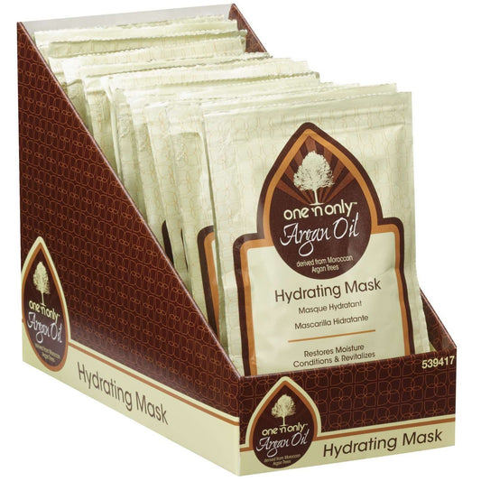 One N Only  Argan Oil Hydrating Mask Packet Display