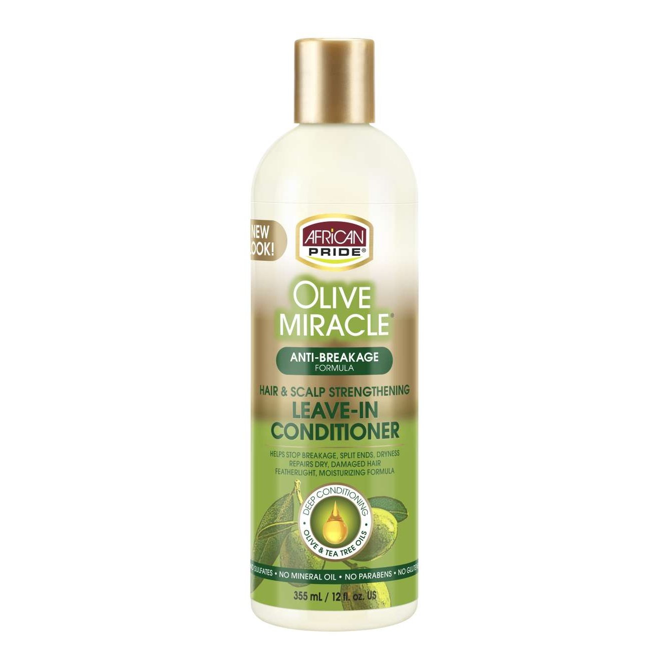 Acondicionador sin enjuague Olive Miracle de African Pride