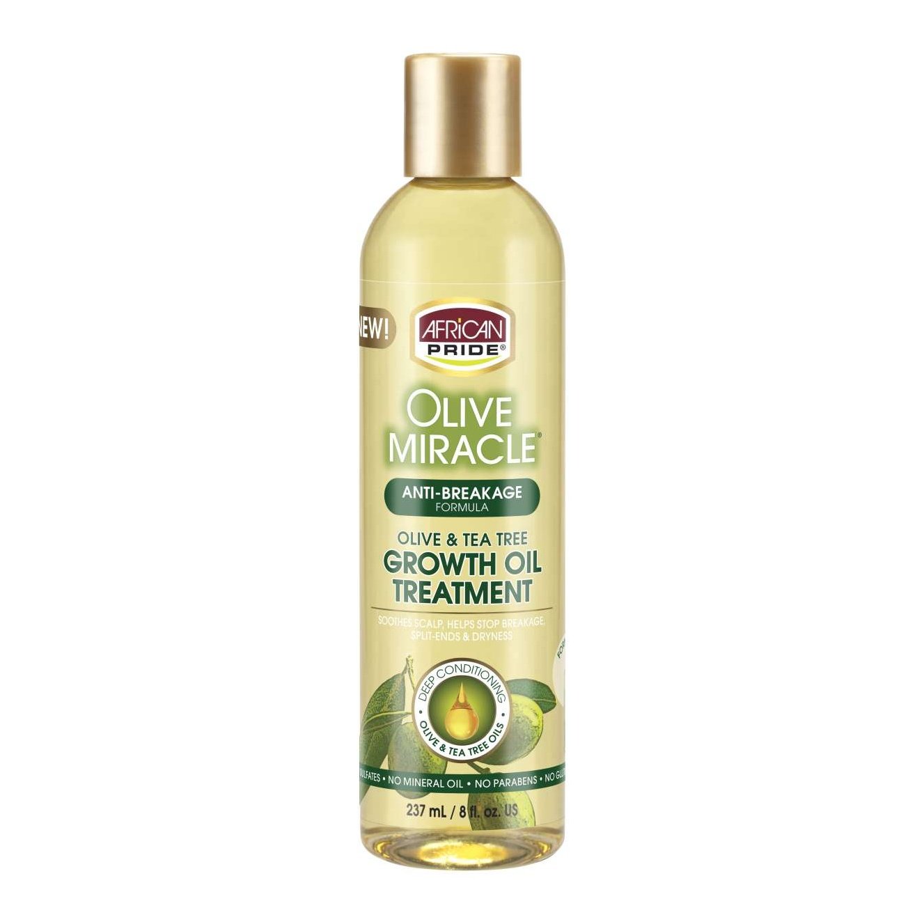 African Pride Olive Miracle Growth Oil Treatment