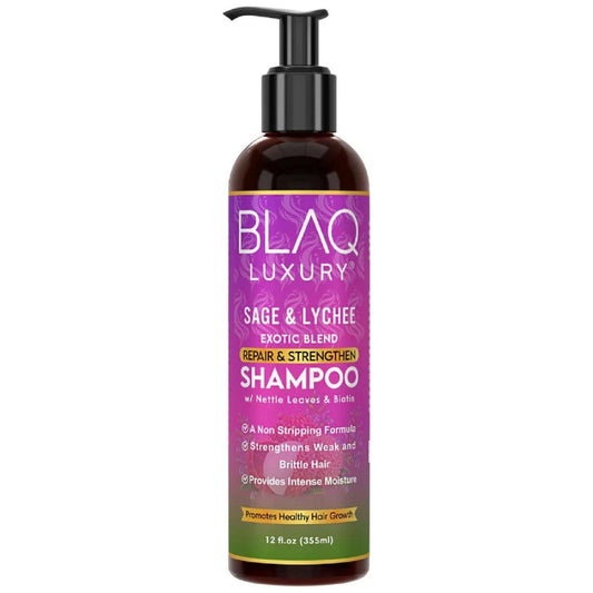 Blaq Luxury Sage & Lychee Exotic Blend Shampoo 12 Fl Oz (Pack of 1)