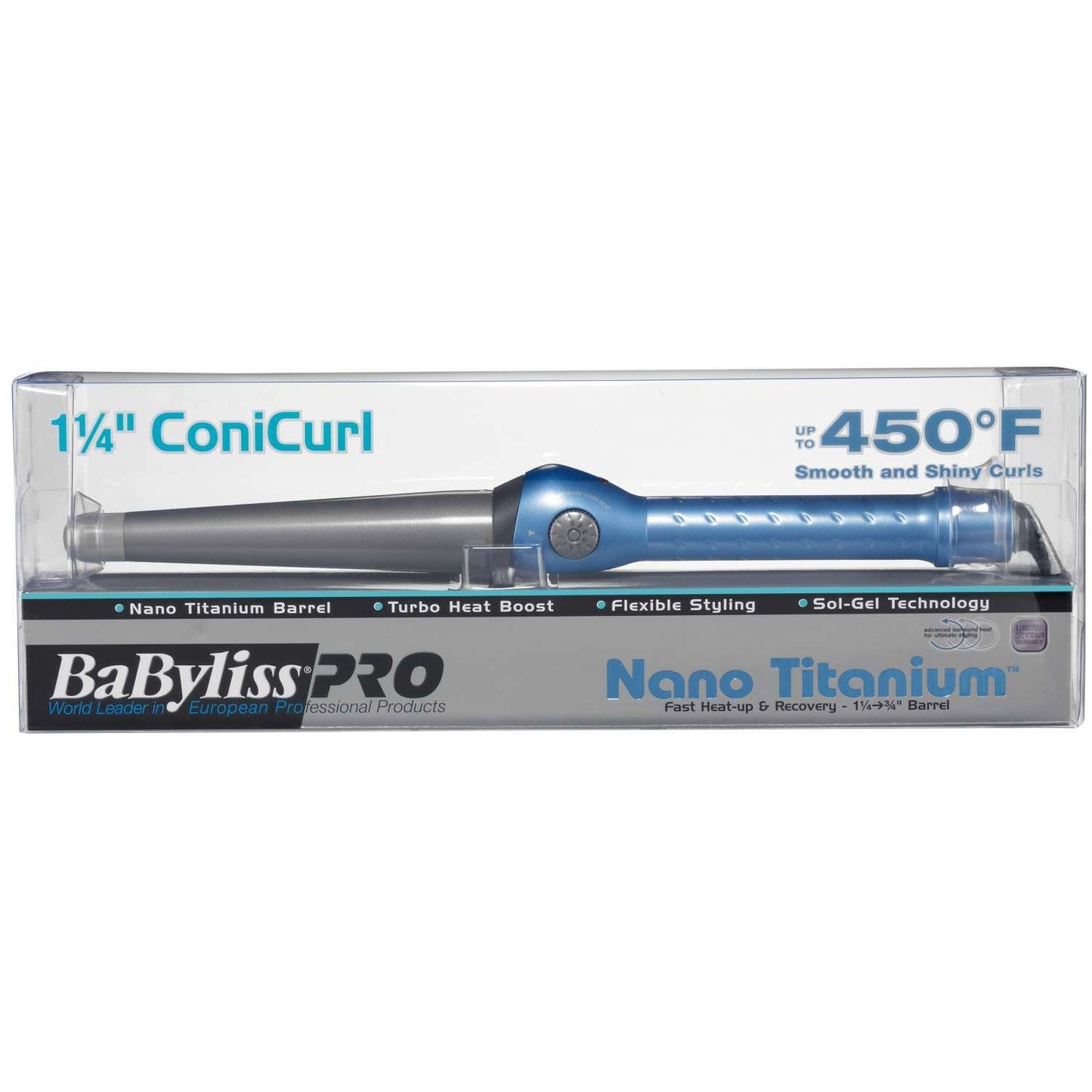 Plancha Conicurl Babylisspro Nano Titanio