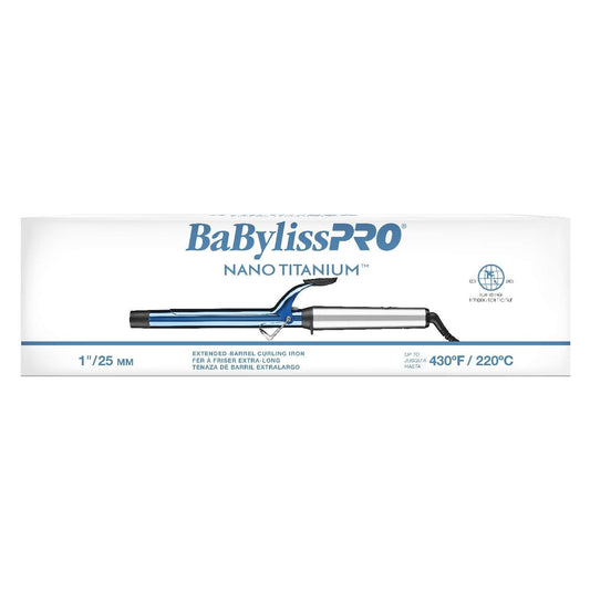 Babyliss Nano Titanium 1Inch Extended Barrel Curling Iron