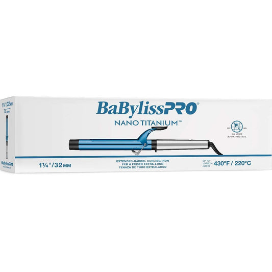 Babyliss Nano Titanium 1.25Inch Extended Barrel Curling Iron