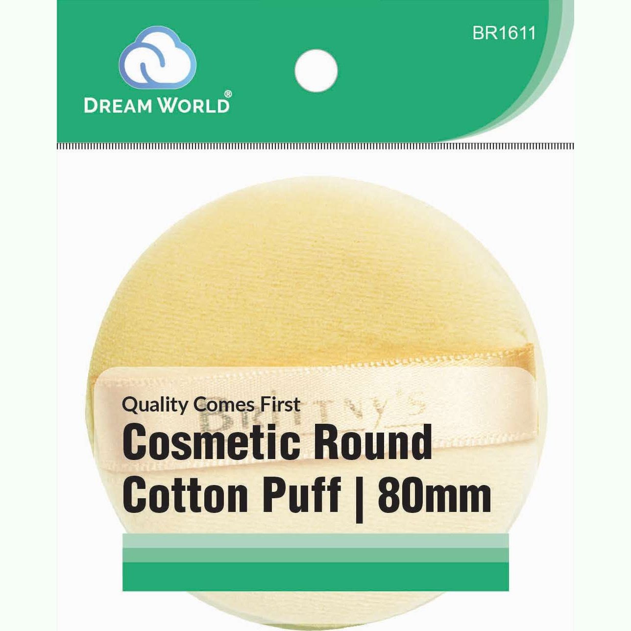 Brittny Cosmetic Cotton Puff Round