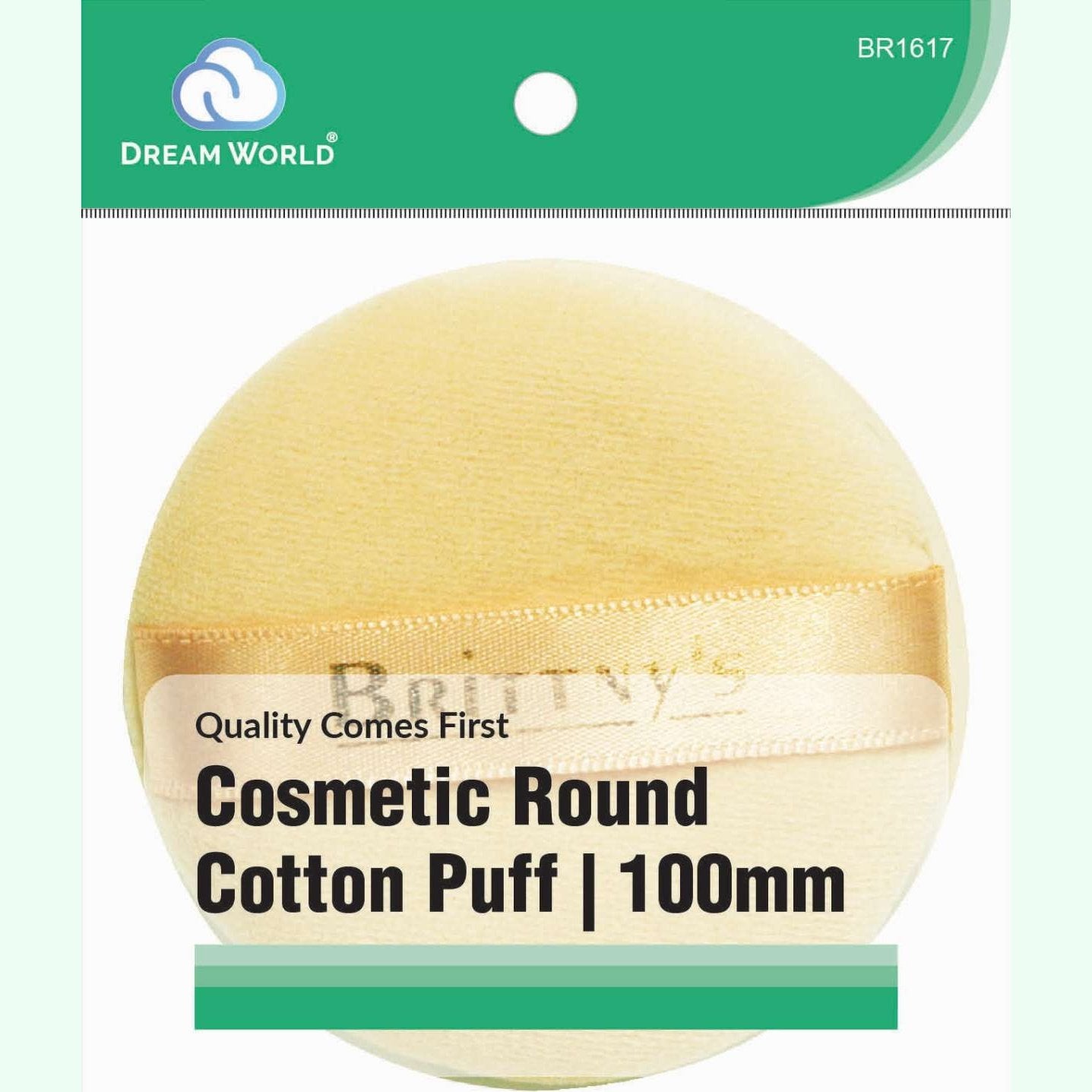 Brittny Cosmetic Cotton Puff Round