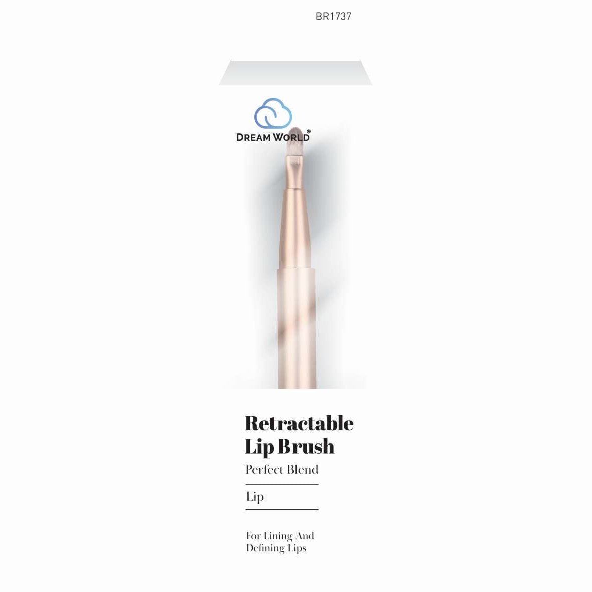 Brittny Cosmetic Brush Retractable Lip