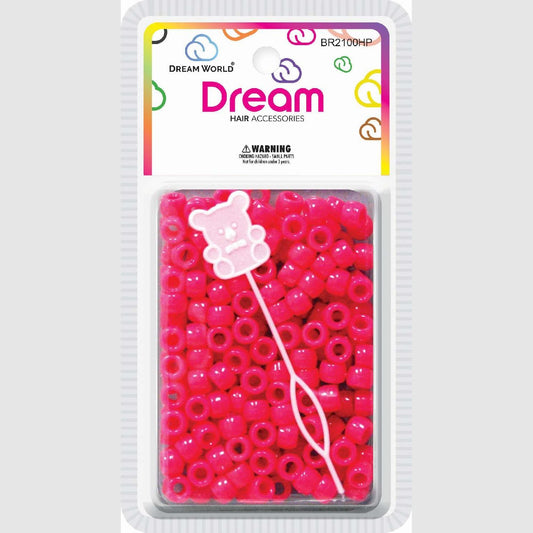 Cuenta Chloe Redonda 200 Rosa Fuerte