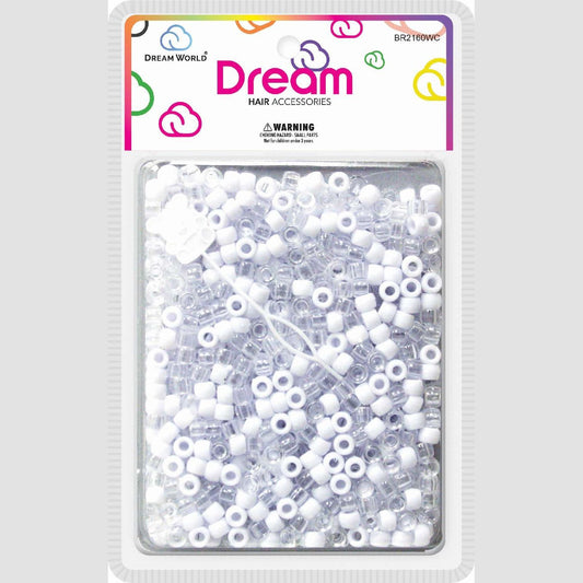 Chloe Bead Round 1000 Whiteclear