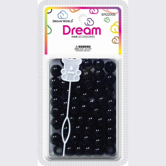 Chloe Bead Round Big 60 Black