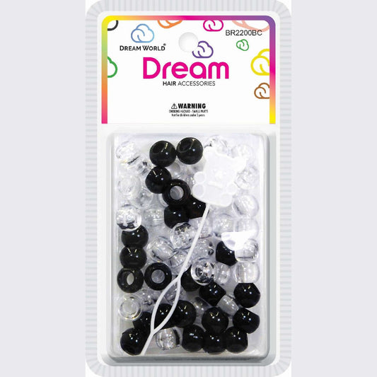 Chloe Bead Redondo Grande 60 Blackclear