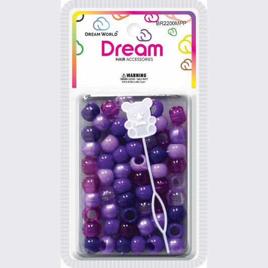 Chloe Bead Round Big 60 Purple