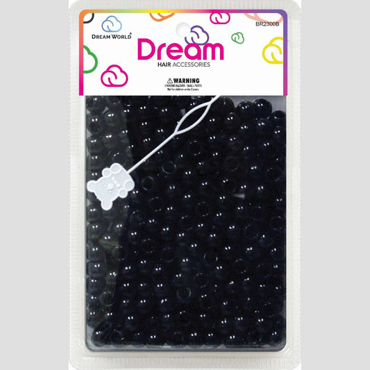 Chloe Bead Round Big 200 Black