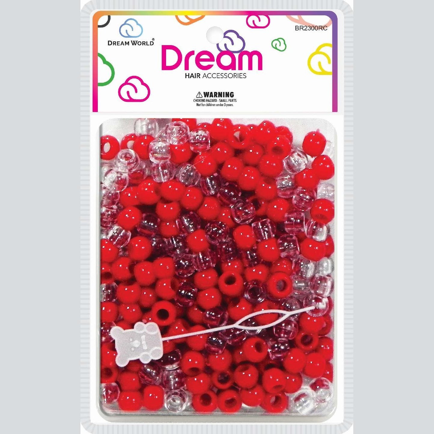 Chloe Bead Round Big 200 Redclear