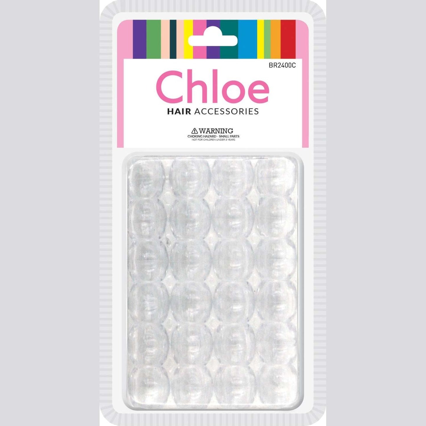 Chloe Bead Round Jumbo Clear