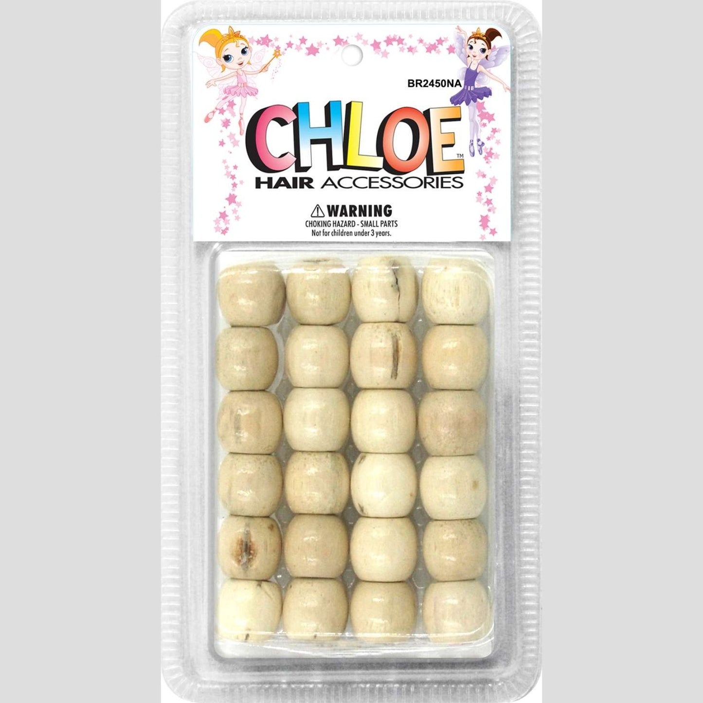 Chloe Bead 2450 Wood Natural