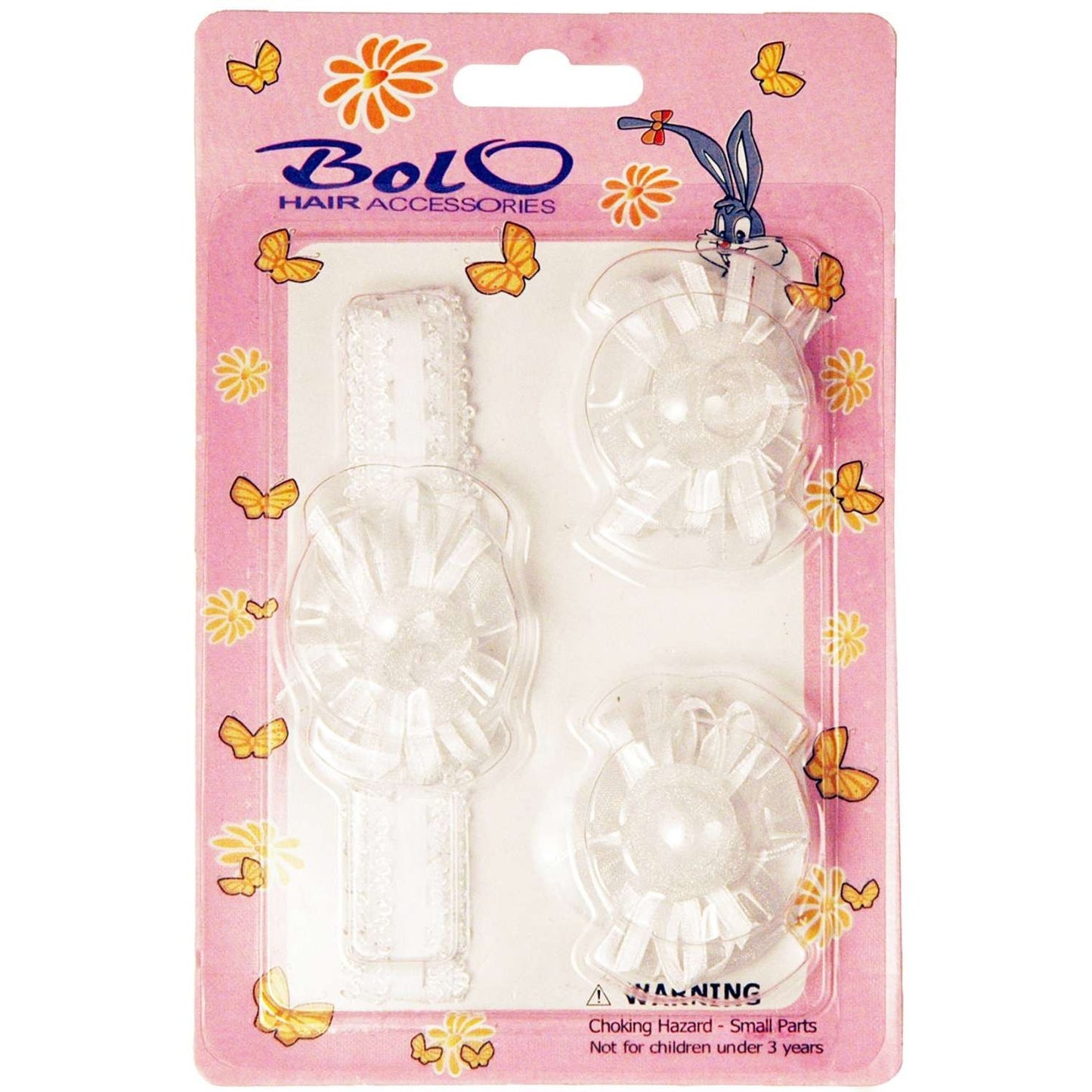 Chloe Barrette 2975 Conjunto de encaje Blanco