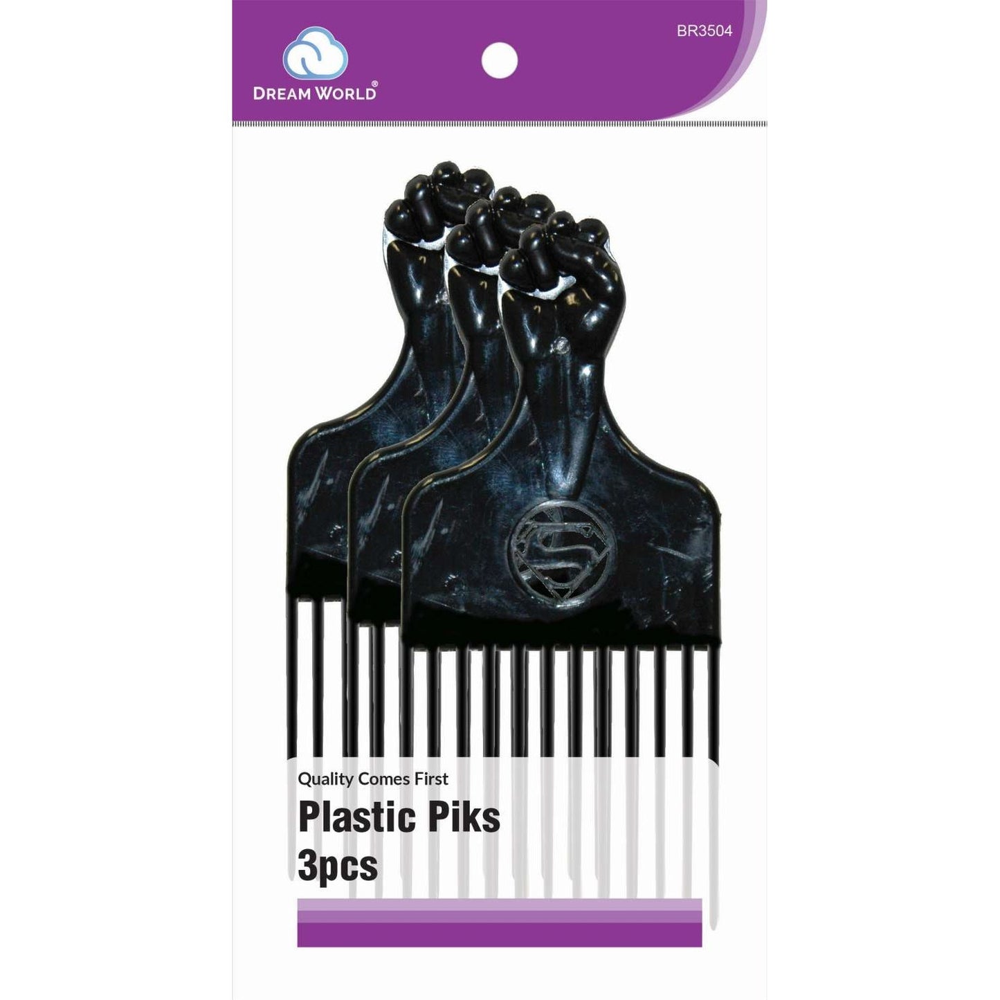 Brittny Pik Plastic 3-Piece Pack Fist