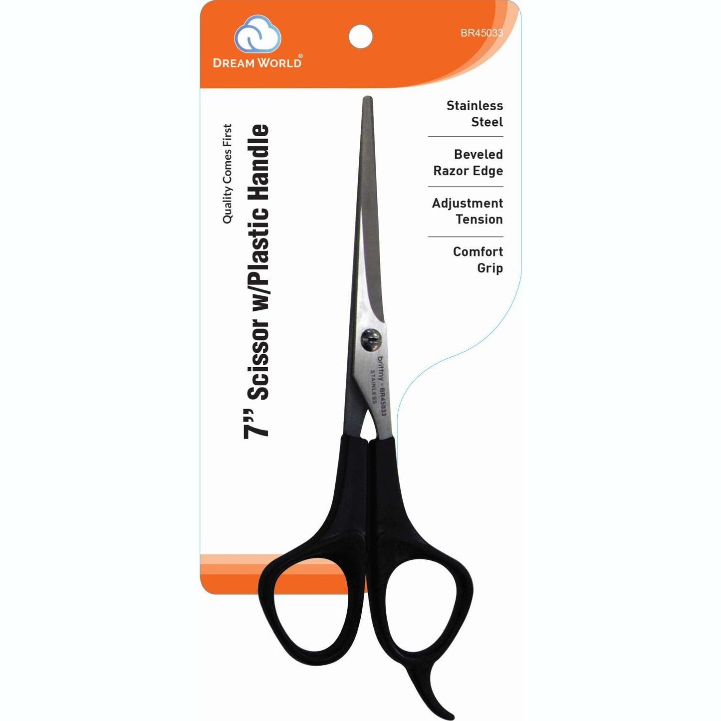 Brittny Scissor Plastic 7.5