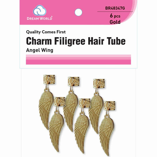 Brittny Hair Accessories Pendant Tube Angel Wing