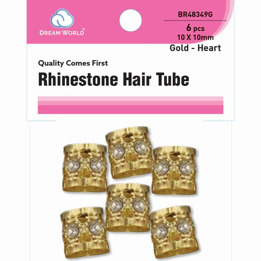 Brittny Hair Accessories Rhinestone Tube Heart