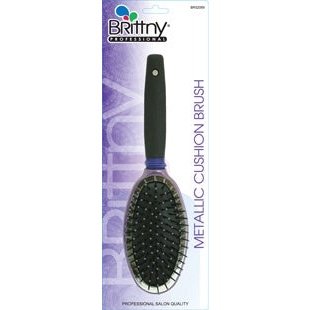 Brittny Brush Metallic Purple Cushion W/Tip