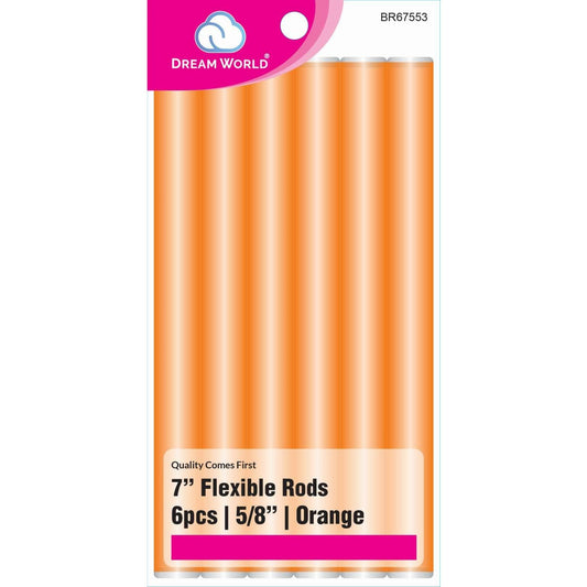 Brittny Rod Flex 7 Orange 6Ct - 0.625