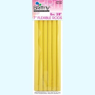 Brittny Rod Flex 7 Yellow 6Ct - 0.375