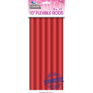 Brittny Rod Flex 10 V/P Red 12Ct - 1/2