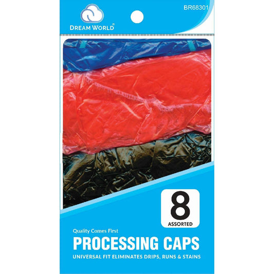 Brittny Cap Processing Assorted 8Pc