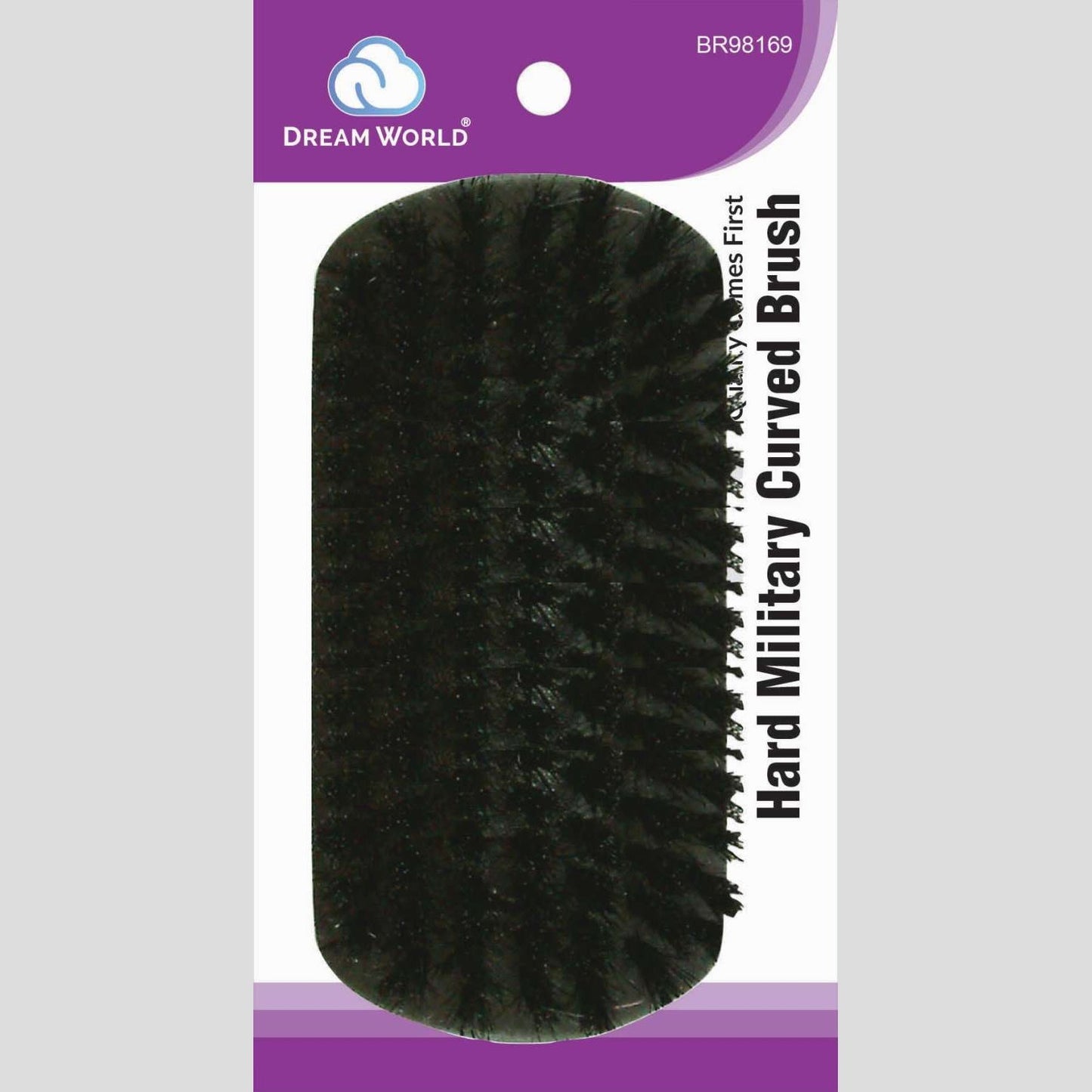 Brittny Military Curved Brush