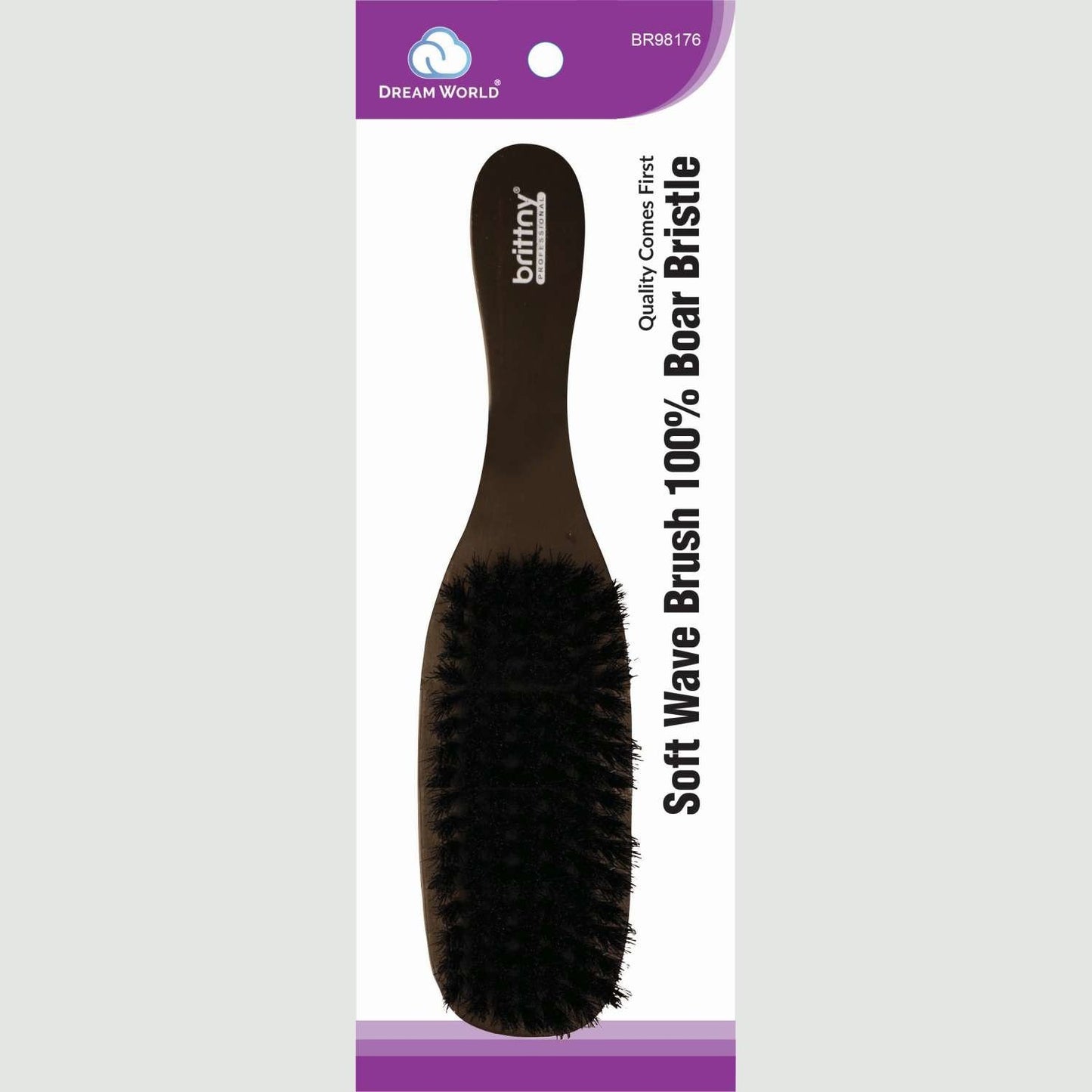 Brittny Brush Soft Wave 100 Por ciento Jabalí