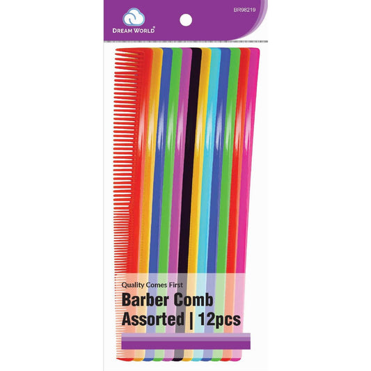 Brittny Bulk Barber 7  Comb  Assorted