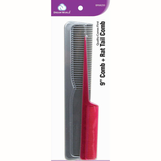 Brittny Combo 9 Rat Tail Comb