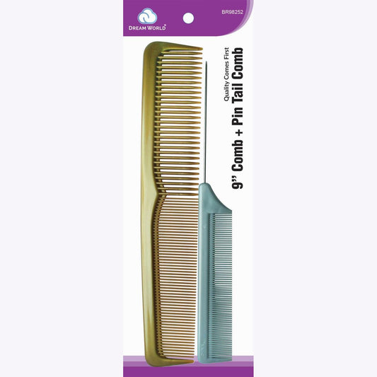 Brittny Combo 9 Pin Tail Comb