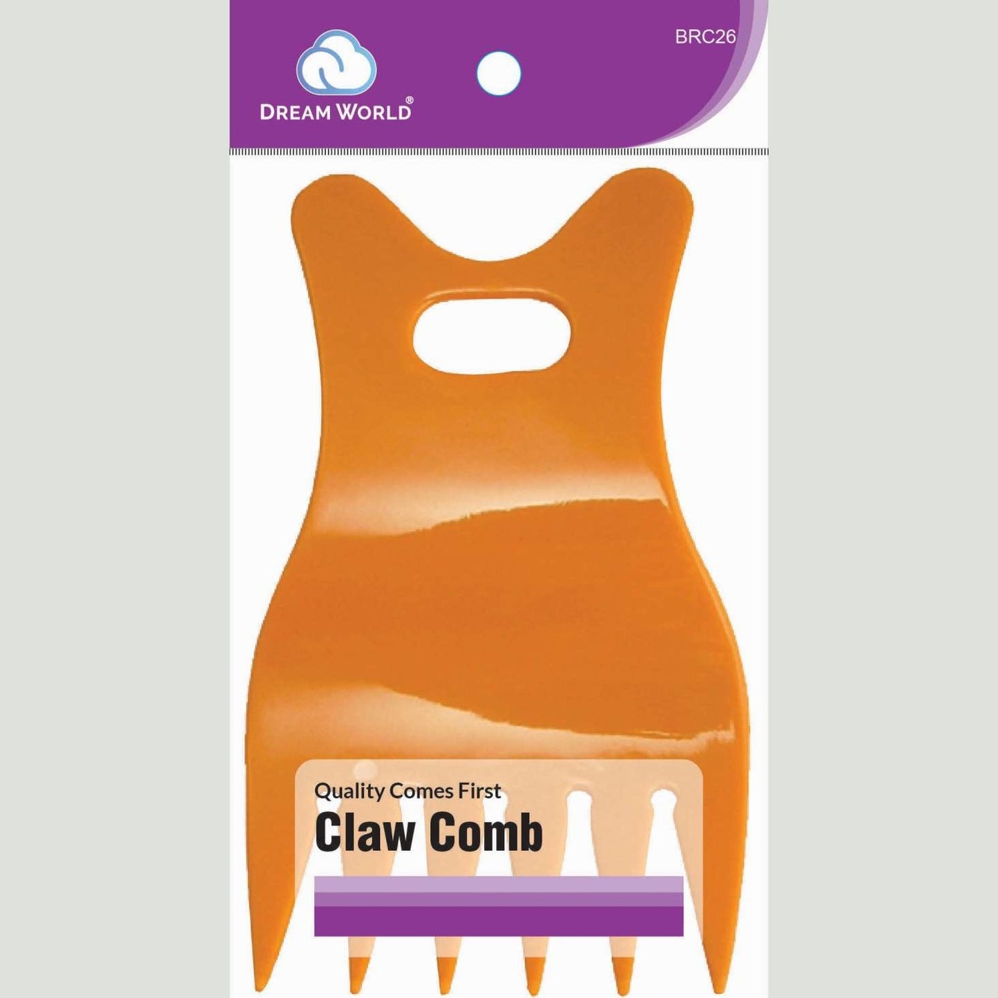 Brittny Bone Claw Comb