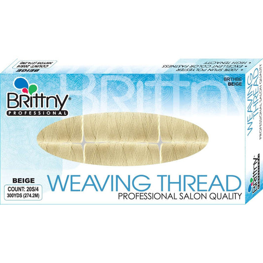 Brittny Weaving Thread 300 Yards  Beige