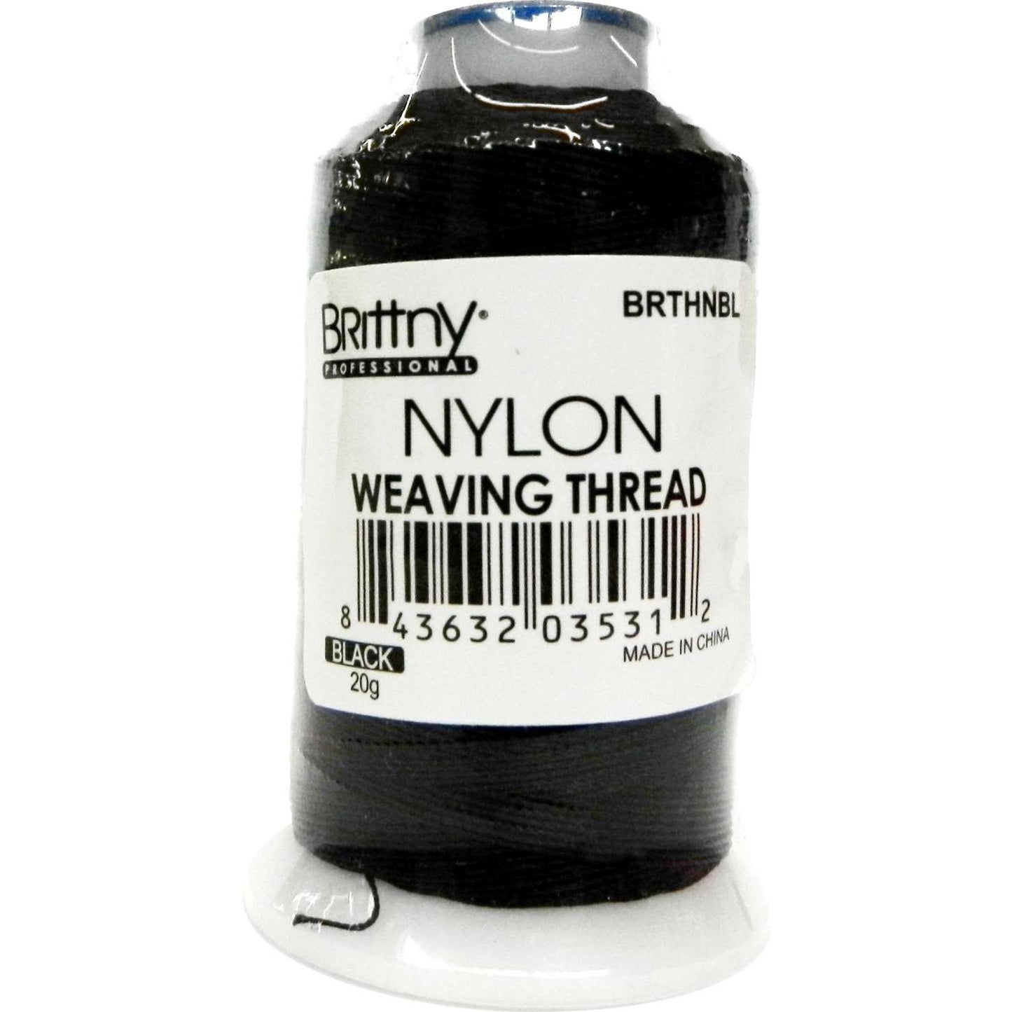 Brittny Weaving Thread Nylon Black