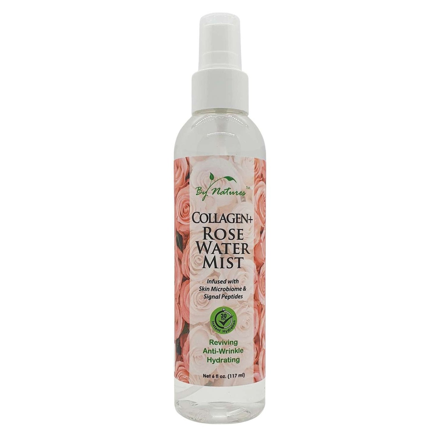 By Natures Rose Water Mist Collagen