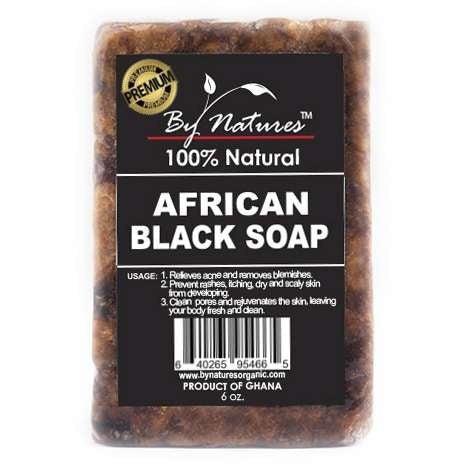 By Natures Premium Af.Black Soap Original