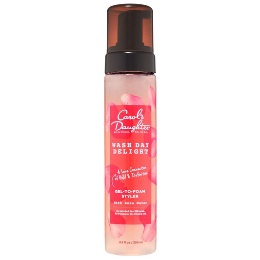 Carols Daughter Wash Day Delight Gel to Foam Styler con agua de rosas