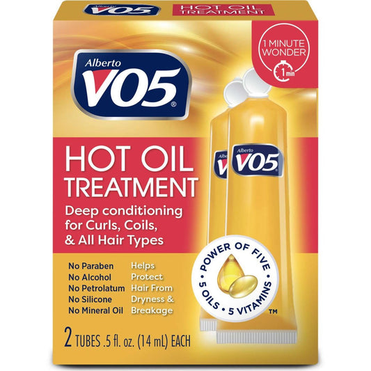 Tratamiento con aceite caliente Vo5 Acondicionamiento profundo para rizos y rizos