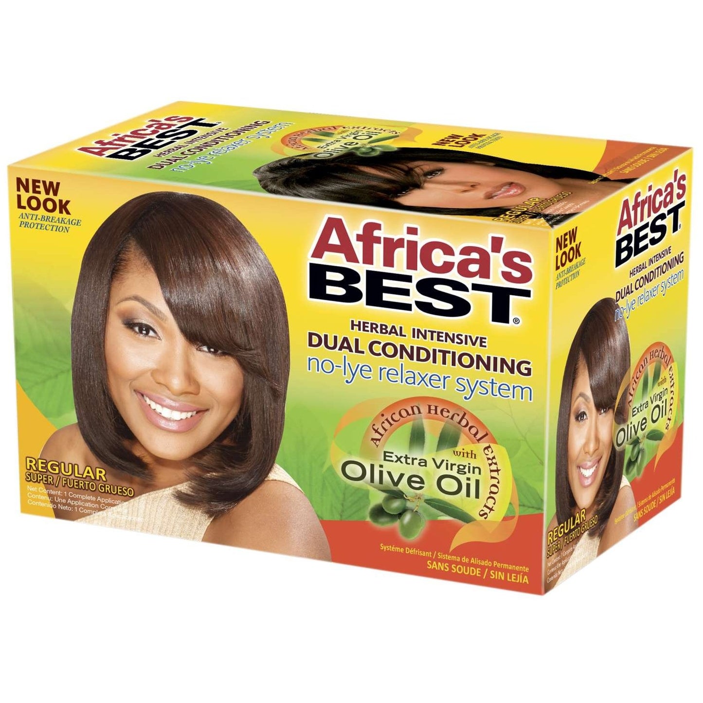 Africas Best No-Lye Relaxer Kit Regular